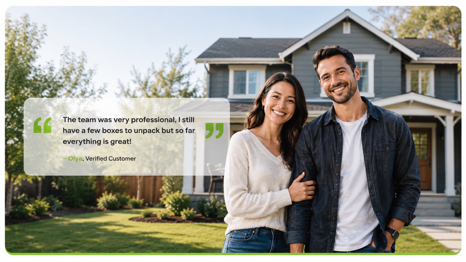 MG Vanlines testimonial