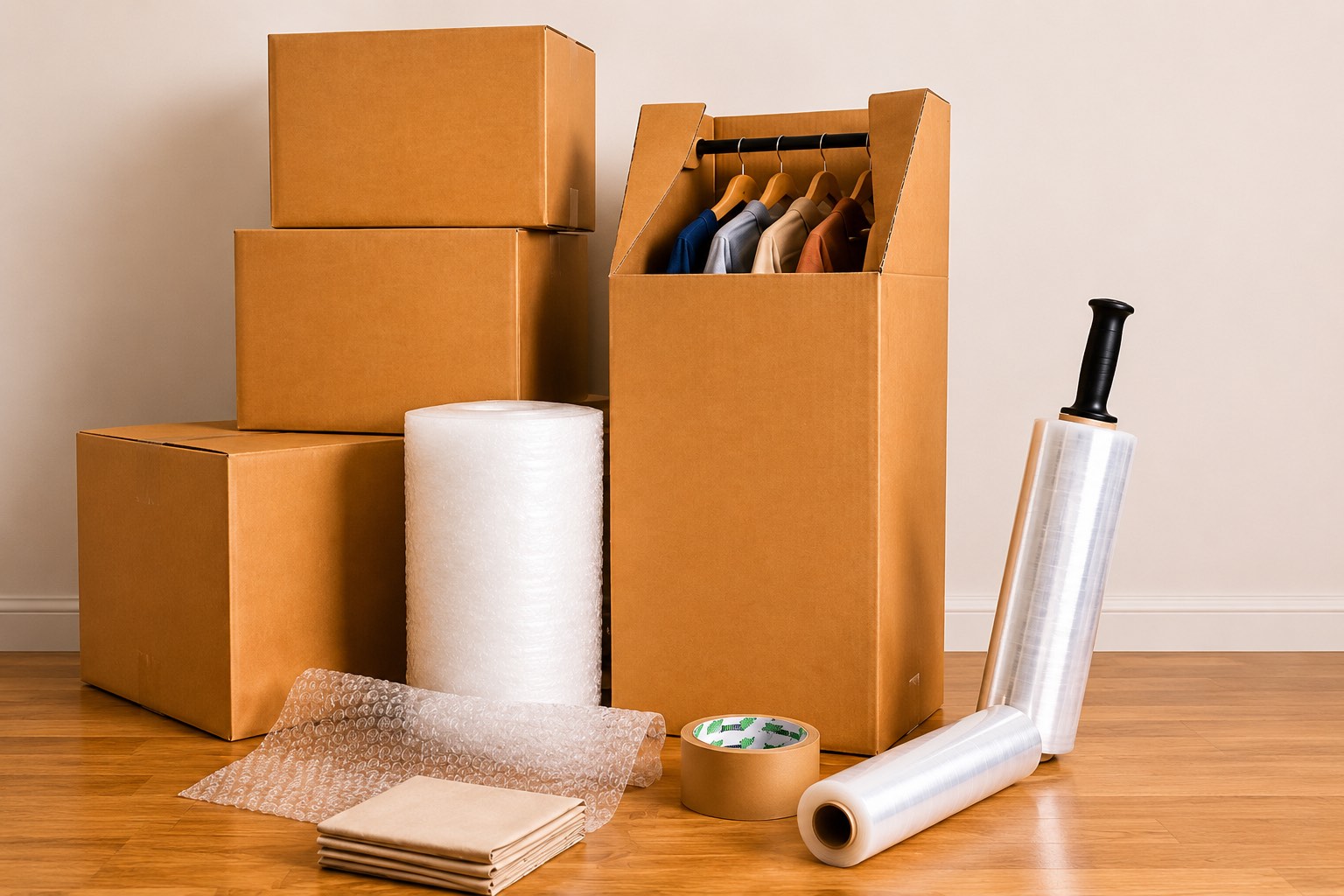 MG Vanlines professional packing and moving services